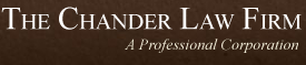 The Chander Law Firm, A Professional Corporation