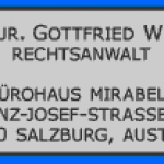 Dr. Jur. Gottfried Wieser Rechtsanwalt